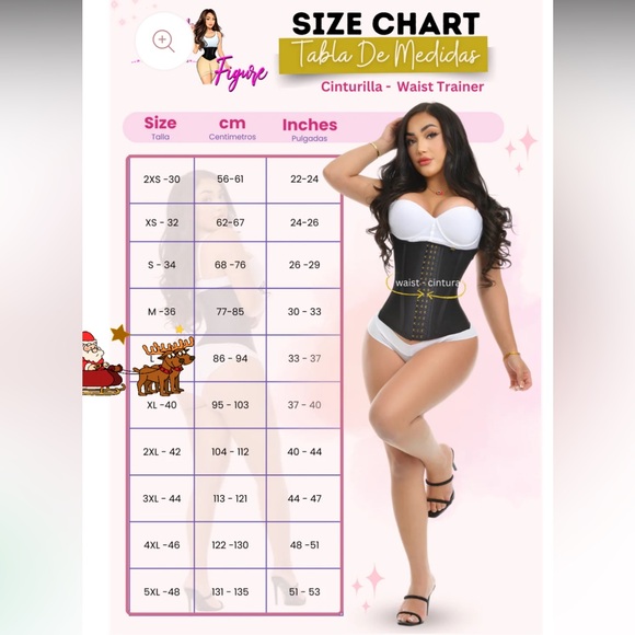 Elegant figure vest wait trainer new XS - Picture 3 of 3